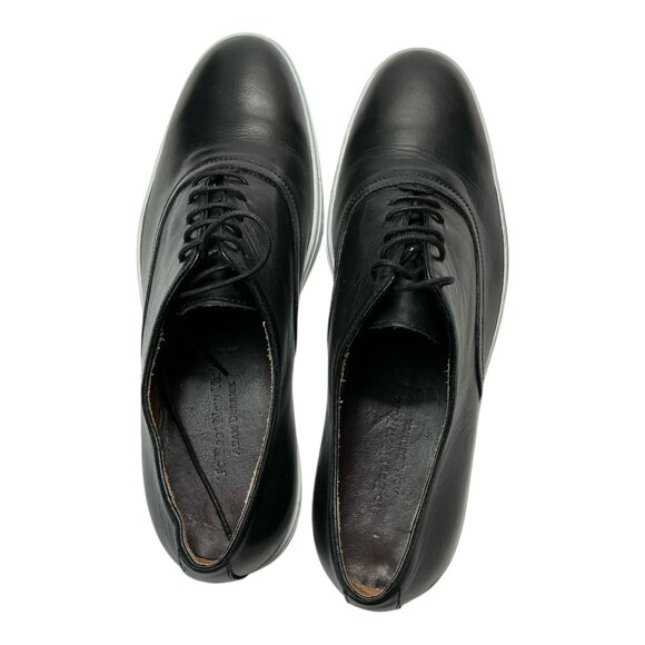 To Boot New York Black Leather Winters Low Top Sneakers Men’s 10.5 Casual Shoes - Picture 2 of 13